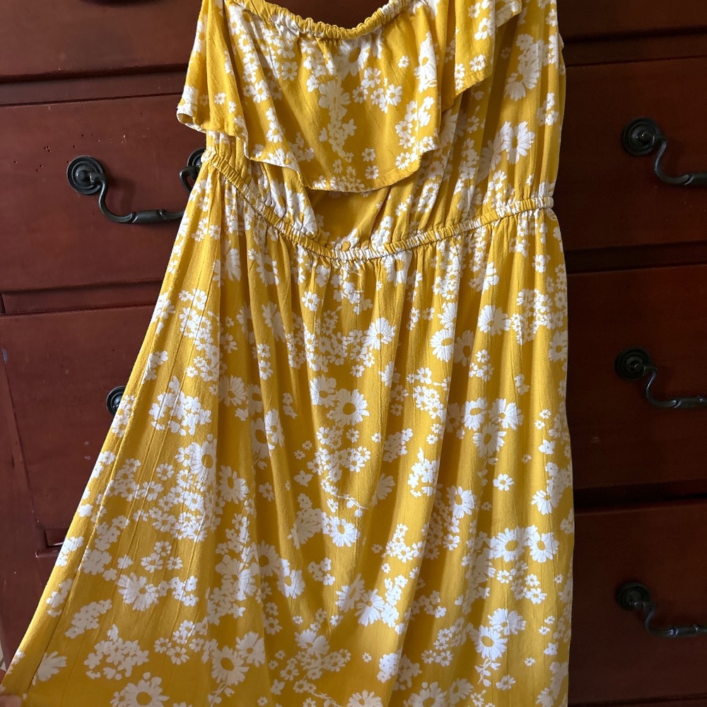 One shoulder summer dress